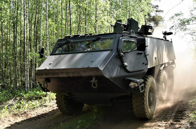 La finlande et la Lettonie conjointement mettra au point un nouveau véhicule blindé de transport