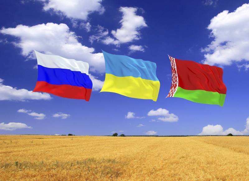Three big differences. The ratio of power in Russia, Belarus and Ukraine