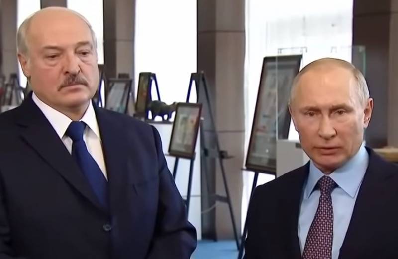 Poutine et Loukachenko conviennent à Sotchi, sur la problématique de la