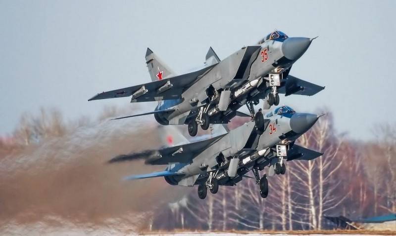 De Marineluftwaffe Toph huet nach eng modernisierte MIG-31БМ