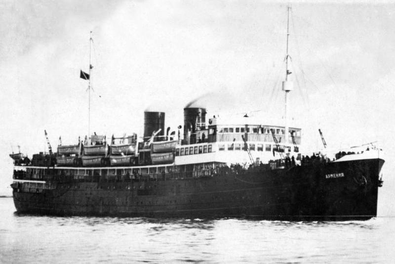 Le naufrage du bateau «l'Arménie». Un crime de guerre dans la mer Noire