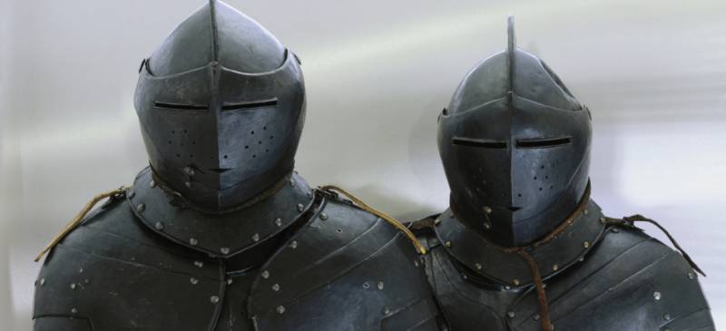 Cuirassiers in museums