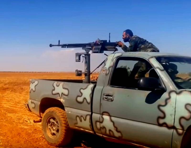 Vad effektiva vapen till den Syriska armén använder mot de militanta i Idlib