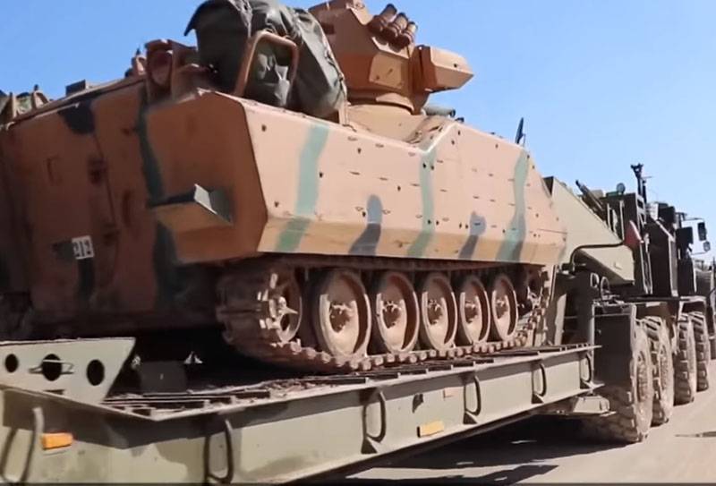 There were shots of the shelling SAA with the location of the Turkish post: shooting are fighters