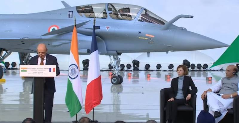 En Inde, ont voulu localiser la production d'avions de chasse Rafale sur son territoire