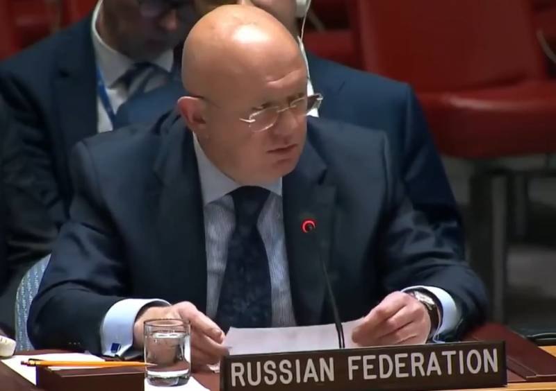 Russian permanent representative to the UN outlined the conditions for 