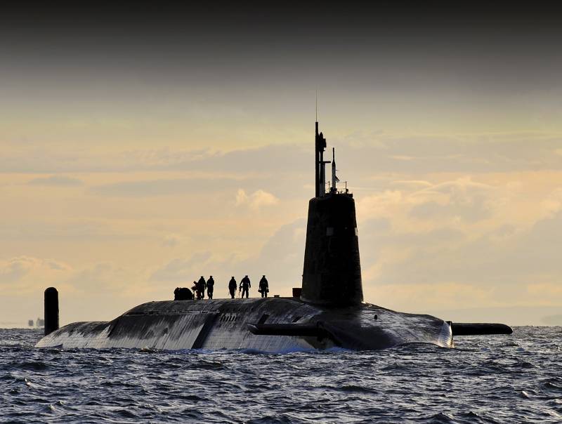 Den Brittiska flottan beväpnade med Amerikanska kärnstridsspetsar