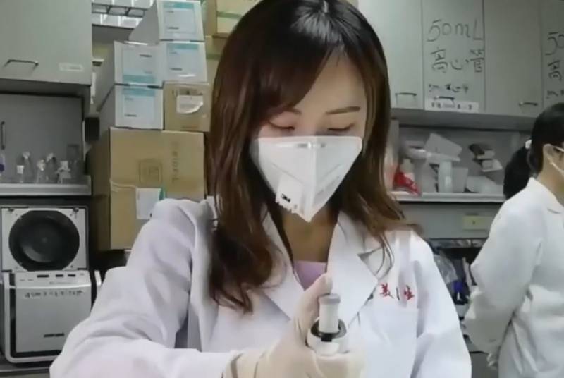 In China there was a vaccine against coronavirus