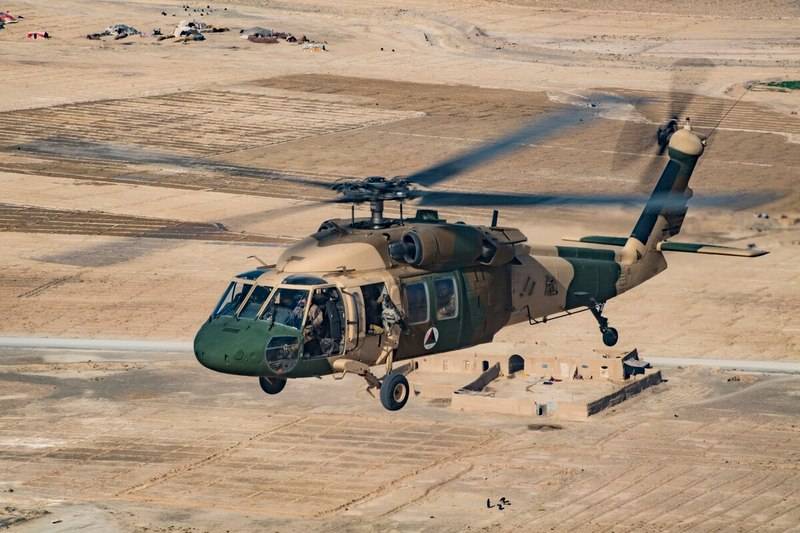 The Pentagon is three times reduces the amount transferred to Afghanistan UH-60A+