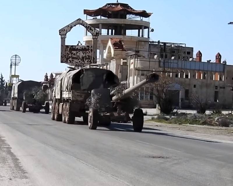 Reinforcement: the CAA has deployed additional tanks and howitzers 