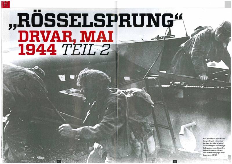 The hunt for Tito. May 1944