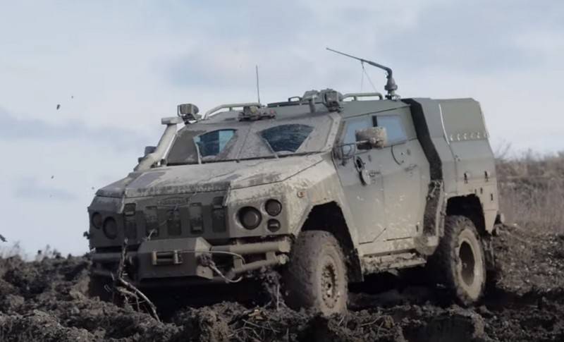 I Donbass sett pansrede APU 
