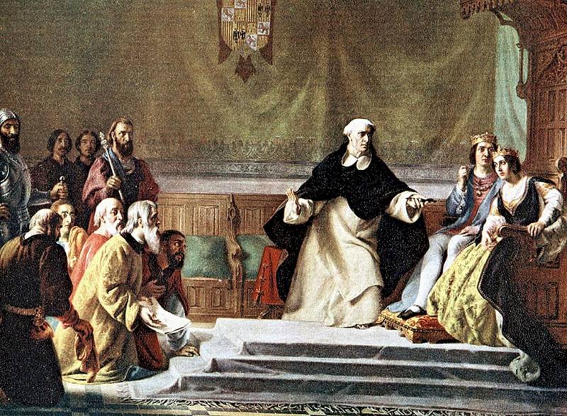 The Inquisition United the kingdoms of Castile and Aragon and Tommaso de Torquemada