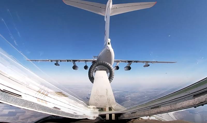 In the Internet appeared the video of the refueling of the 