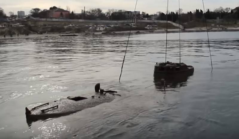 Op dem Schwaarze Mier stärekataloge aus dem Buedem Torpedoboot, d ' Affer während dem zweete Weltkrich