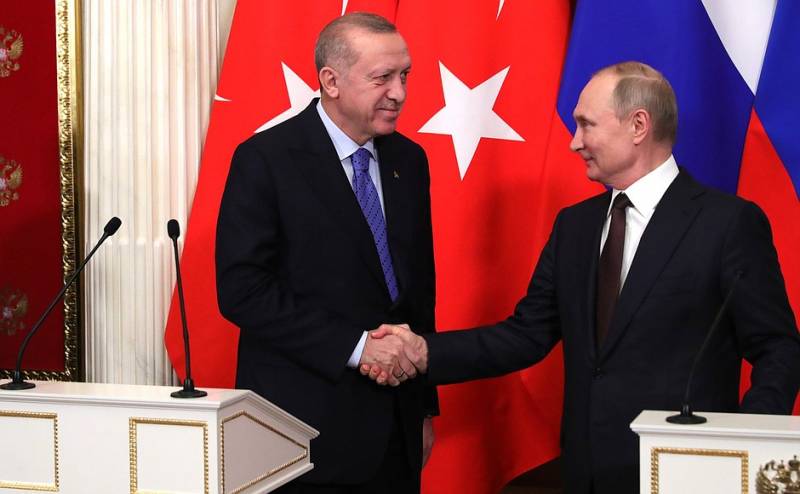 The results of the meeting of Putin and Erdogan. Iglinskiy node while weakened
