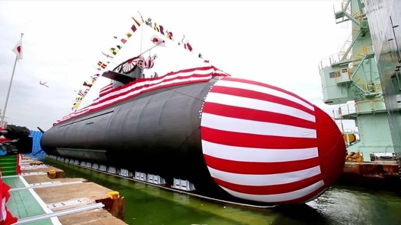 The Japanese Navy received the eleventh submarine of the 