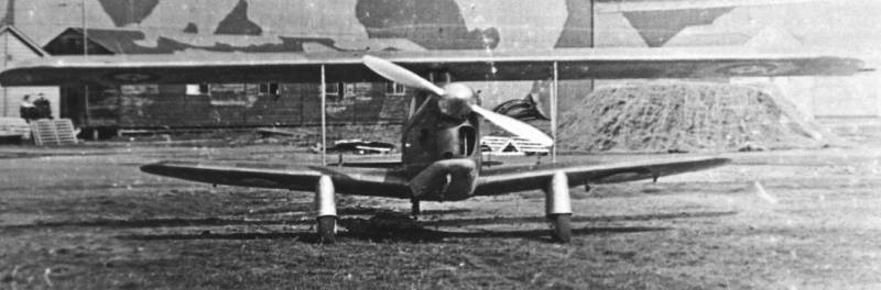 Эксперыментальны самалёт Hillson Bi-Mono (Вялікабрытанія)