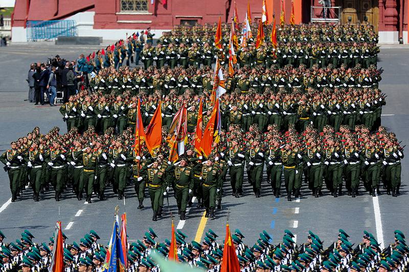 In Kazakhstan cancelled the Victory day parade in Russia training while there is