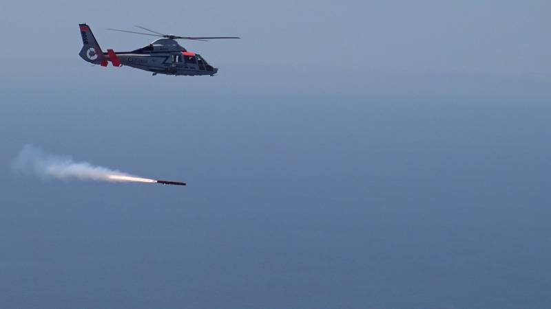 Противокорабельная Rakéit Sea Venom / ANL getest