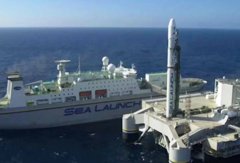 Судно плавучого космодрому «Морський старт» прийшло з США в Росію