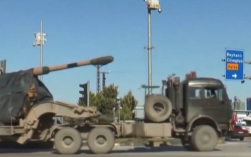 Syria, March 18: the mercenaries use the route M4 in Idlib