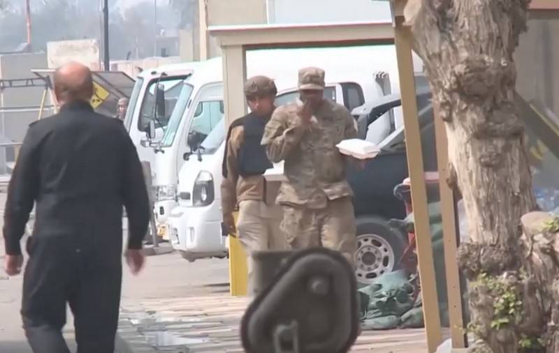 The first US base in Iraq came under the control of the Iraqi army