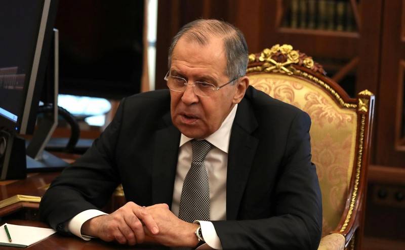 The Minister of foreign Affairs Sergey Lavrov was awarded the title Hero of labour of Russia