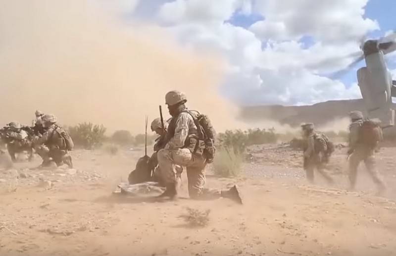 Marine Corps vun den USA gëtt d ' ganz schwéier Allbewaffnung