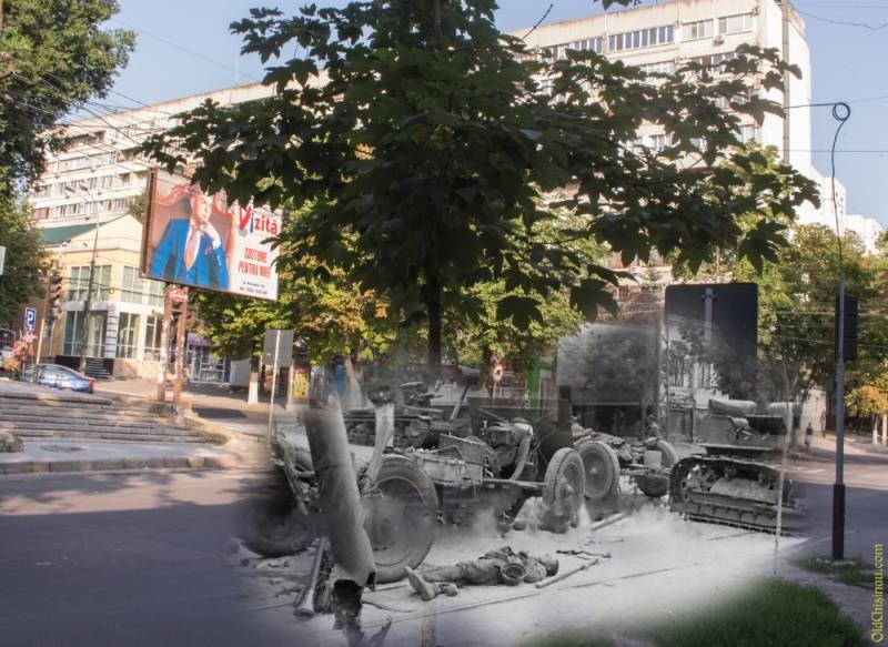 Two Romanian shells. Kishinev, 1941