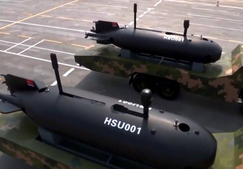 Ënnerwaasser-Drohnen (UUV) China am indeschen Ozean an d ' Reaktioun Indien