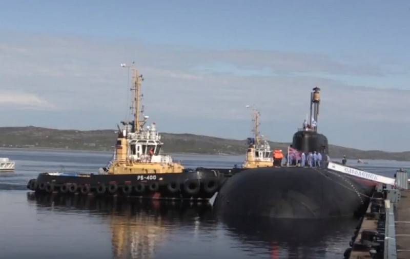 Source: the Crew of nuclear submarine 