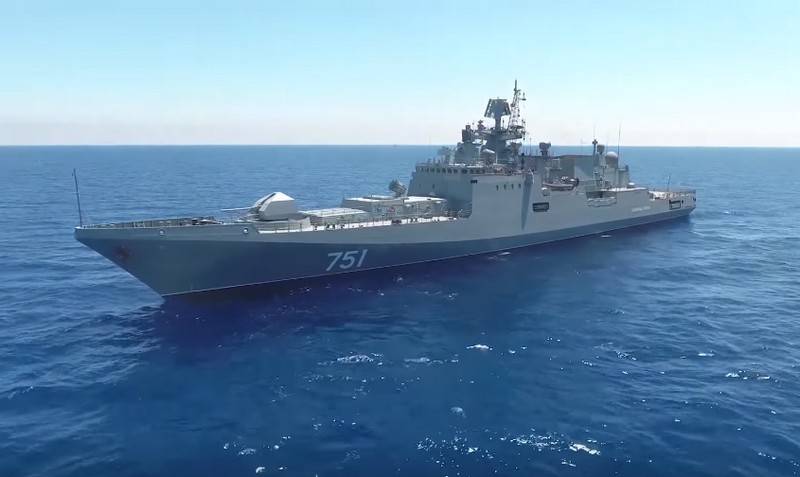Расія вяртае з Міжземнага мора адразу два фрэгата