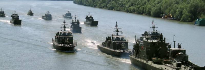Сербская флот удалечыні ад роўнядзі мора