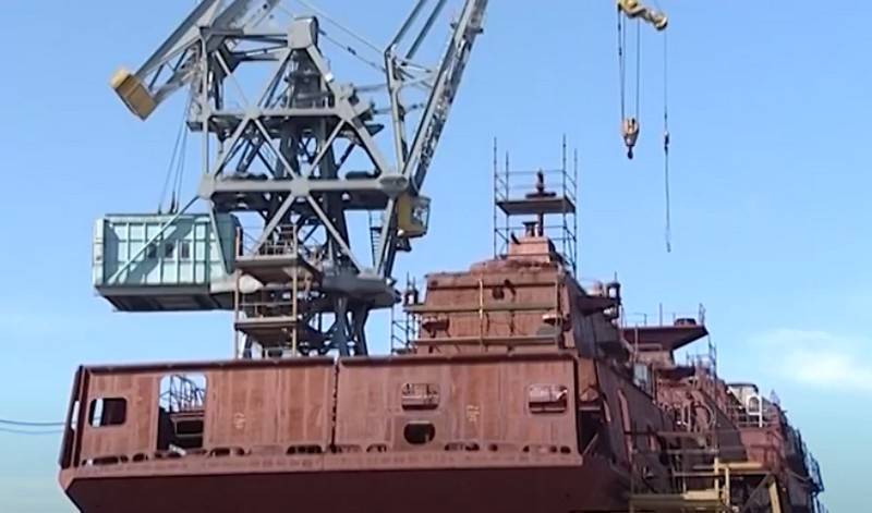 Became known cost of construction of the first two UDC for the Russian Navy