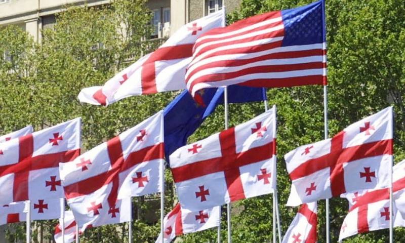 The US gives Georgia means of information confrontation of Russia