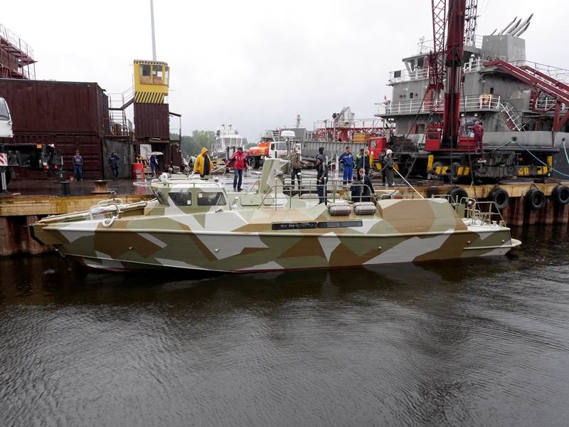 La construction de bateaux de patrouille etc. 03160 «Раптор»