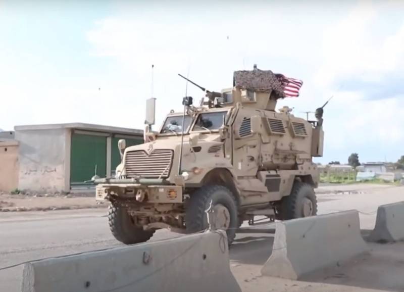 Syrien, 18 April: det AMERIKANSKE Marinesoldater udstationeret i Hasakah
