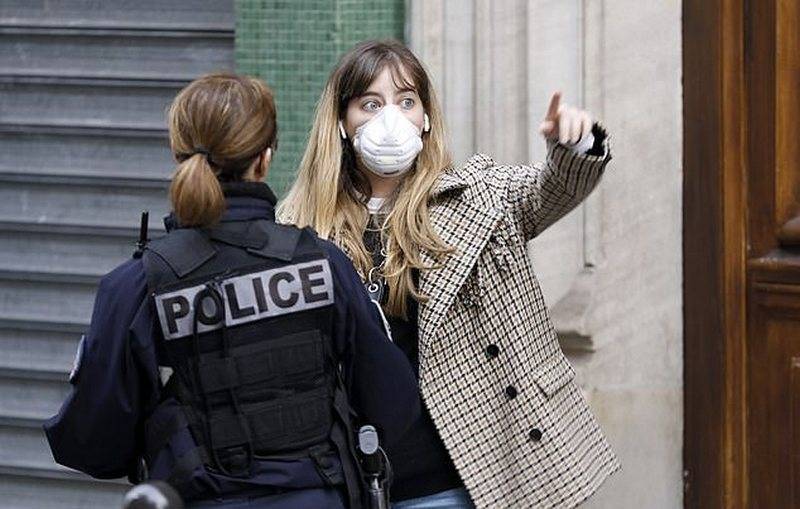 En France a considérablement augmenté le nombre de dénonciations de violation de la quarantaine