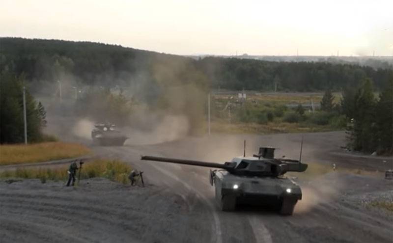 Reports on the tests of the T-14 