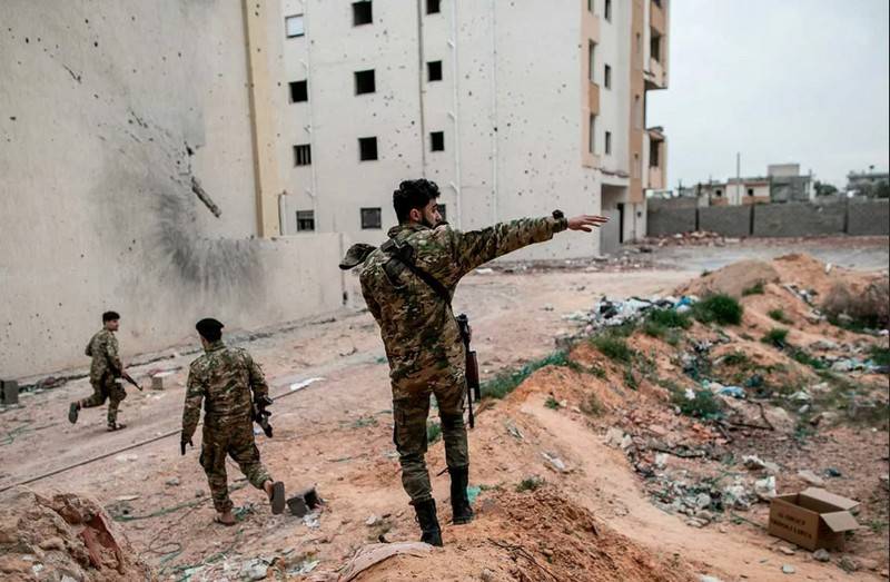 Libyens nationale overgangsråd har anklaget den PMC af Wagner i brugen af 