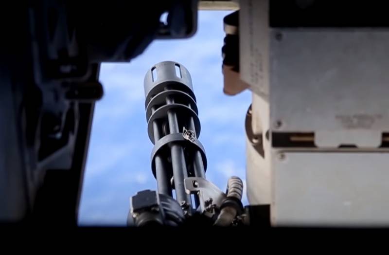 US Marines described shortcomings of the turret GAU-17 convertiplane MV-22B Osprey