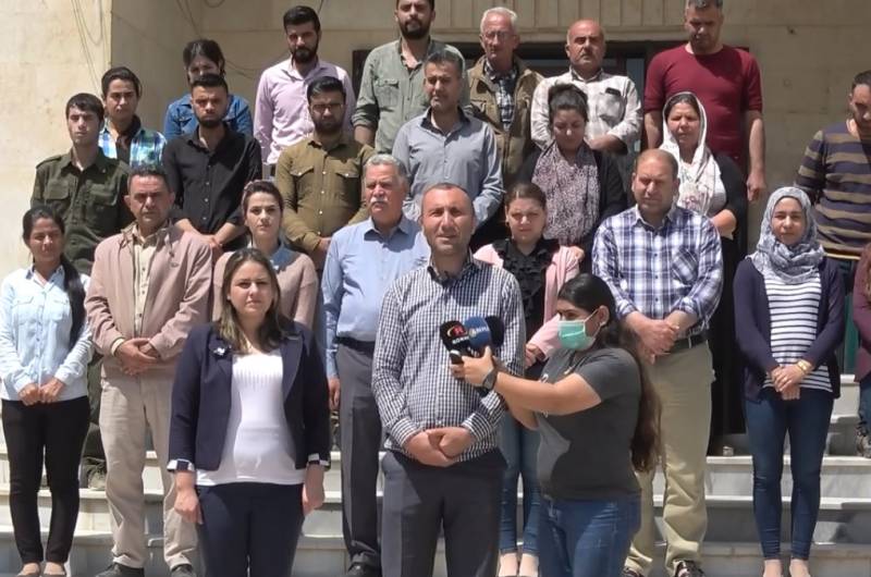 بعد القصف التركي الكردية تذكير روسيا والولايات المتحدة عن التزاماتها