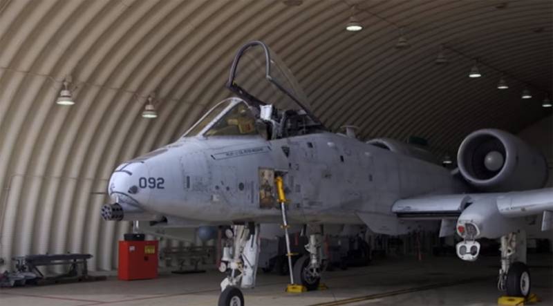 USA transfer attack aircraft A-10 in southwest Asia: the replacement plan on the F-35 is not yet triggered