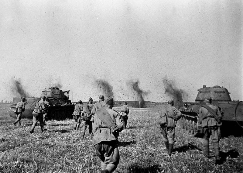 Comme Катуков a tourné les allemands Прохоровку