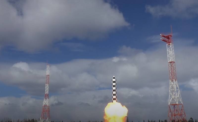 Ресей останавливала бойынша жаңа МБР РС-28 