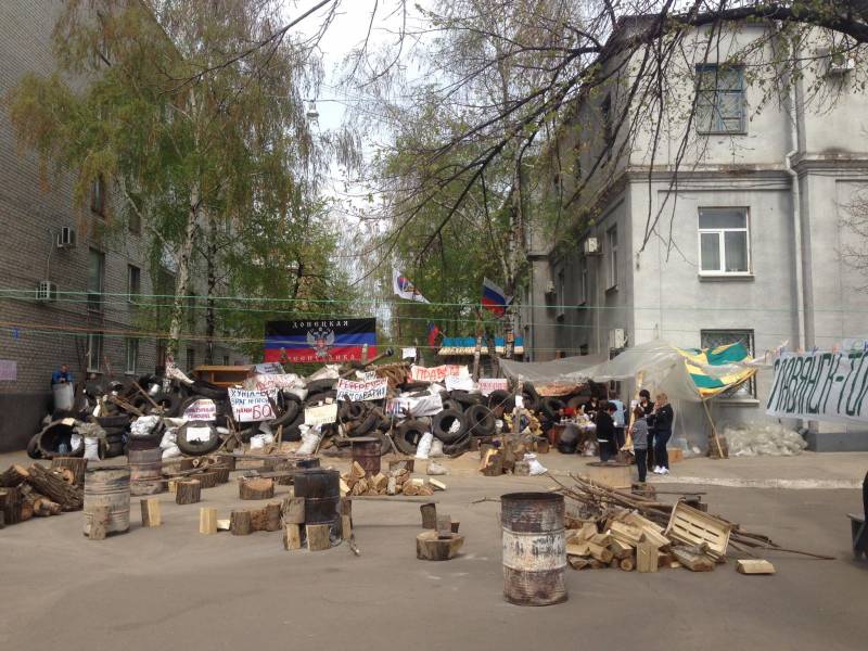 Den første kamp i Donbass i 2014: nogle oplysninger
