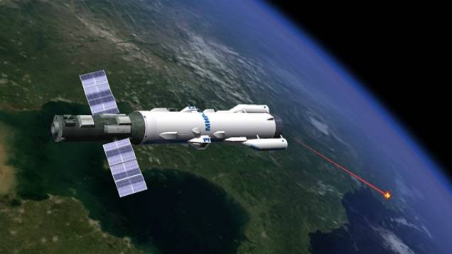 Лазерлік қару-ғарышта. Ерекшеліктері пайдалану және техникалық мәселелері