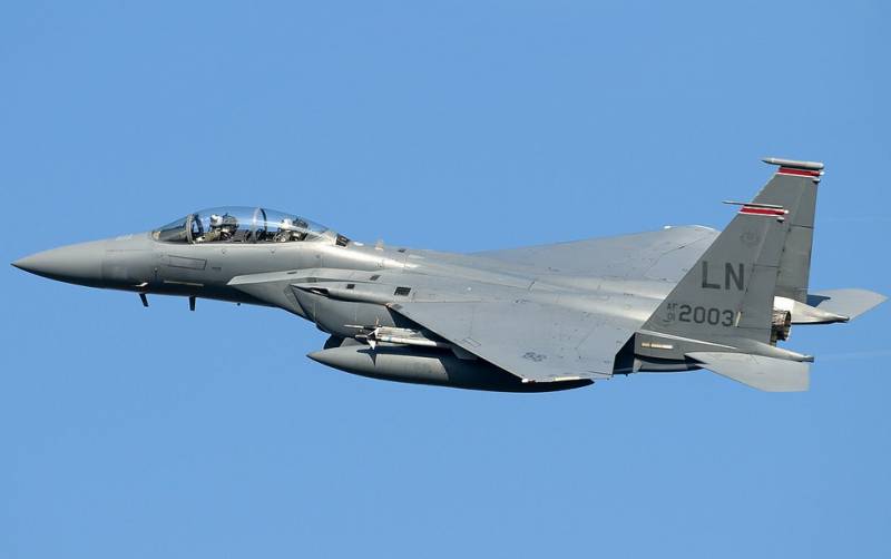 The F-15 with high-precision missiles AGM-158 JASSM: how the United States they were used in Syria