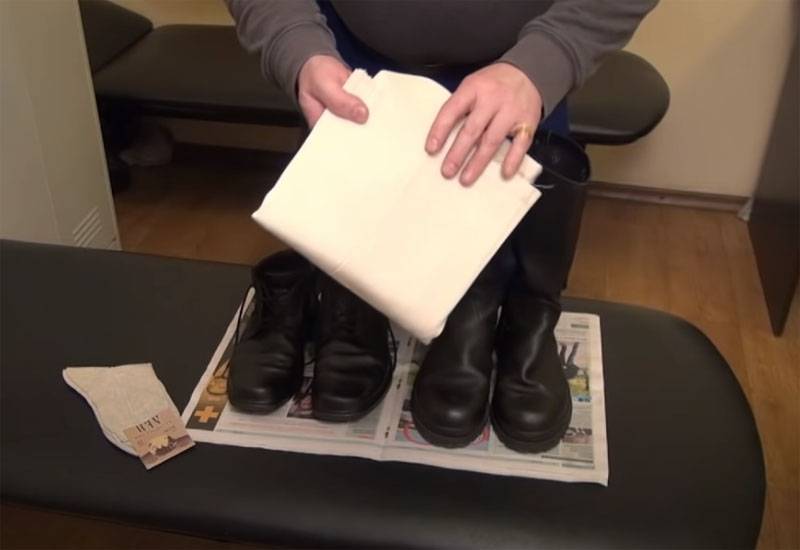 Fußlappen oder Socken: jahrzehntelange Streit darüber, was das beste für soldatischen Beine